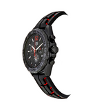 Tag Heuer Formula 1 Manchester United Limited Edition Black Dial Black & Red Rubber Strap Watch for Men - CAZ101J.FT8027