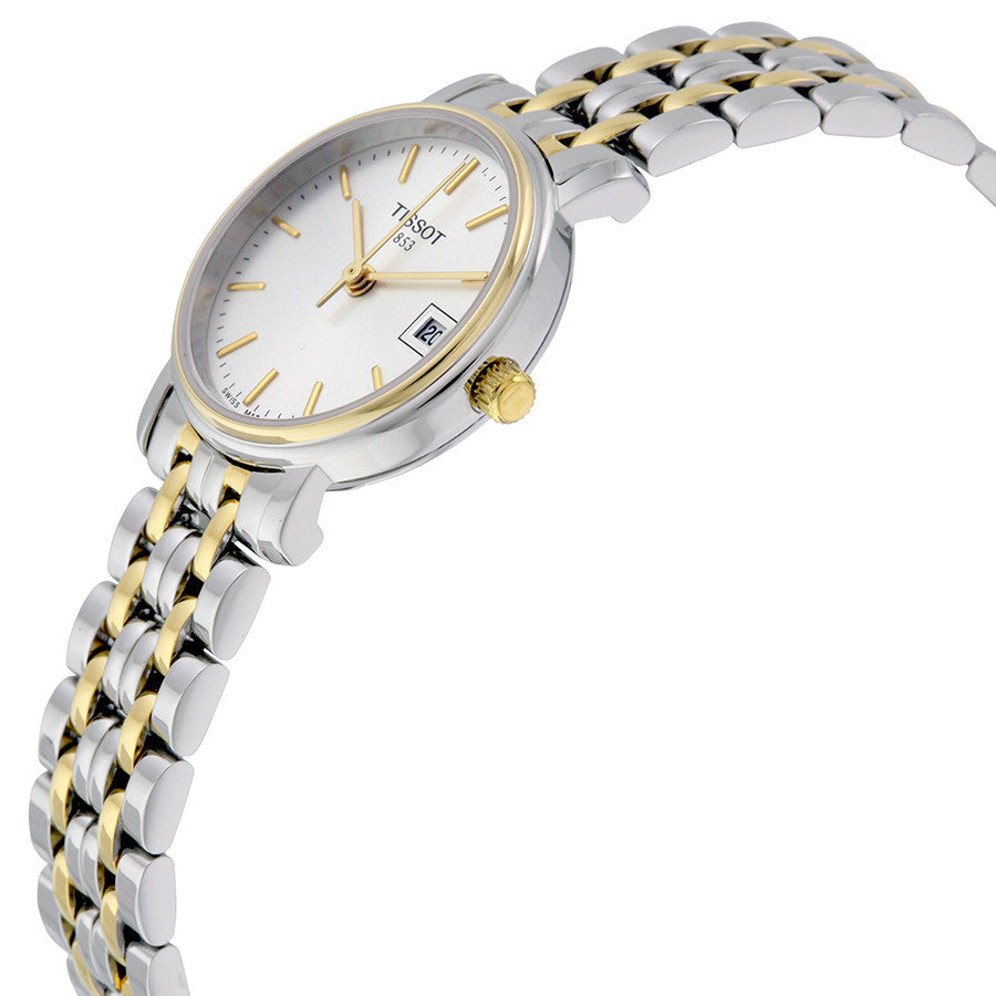 Tissot T Classic Desire Small Lady White Dial Watch For Women