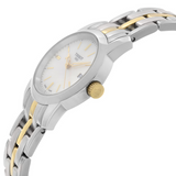 Tissot T Classic Dream Mother of Pearl Dial Two Tone Steel Strap Watch For Women - T033.210.22.111.00