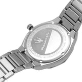 Maserati Stile Blue Dial Silver Stainless Steel Strap Watch For Men - R8853142006