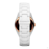 Emporio Armani Ceramica Mother of Pearl Dial White Ceramic Dial Watch For Women - AR1472