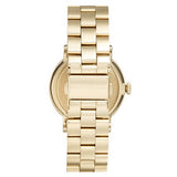 Marc Jacobs Baker Brown Dial Gold Stainless Steel Strap Watch for Women - MBM8631