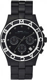 Marc Jacobs Blade Black Dial Black Stainless Steel Strap Watch for Women - MBM3083