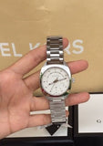 Gucci GG2570 Diamond White Dial Silver Steel Strap Watch For Women - YA142403