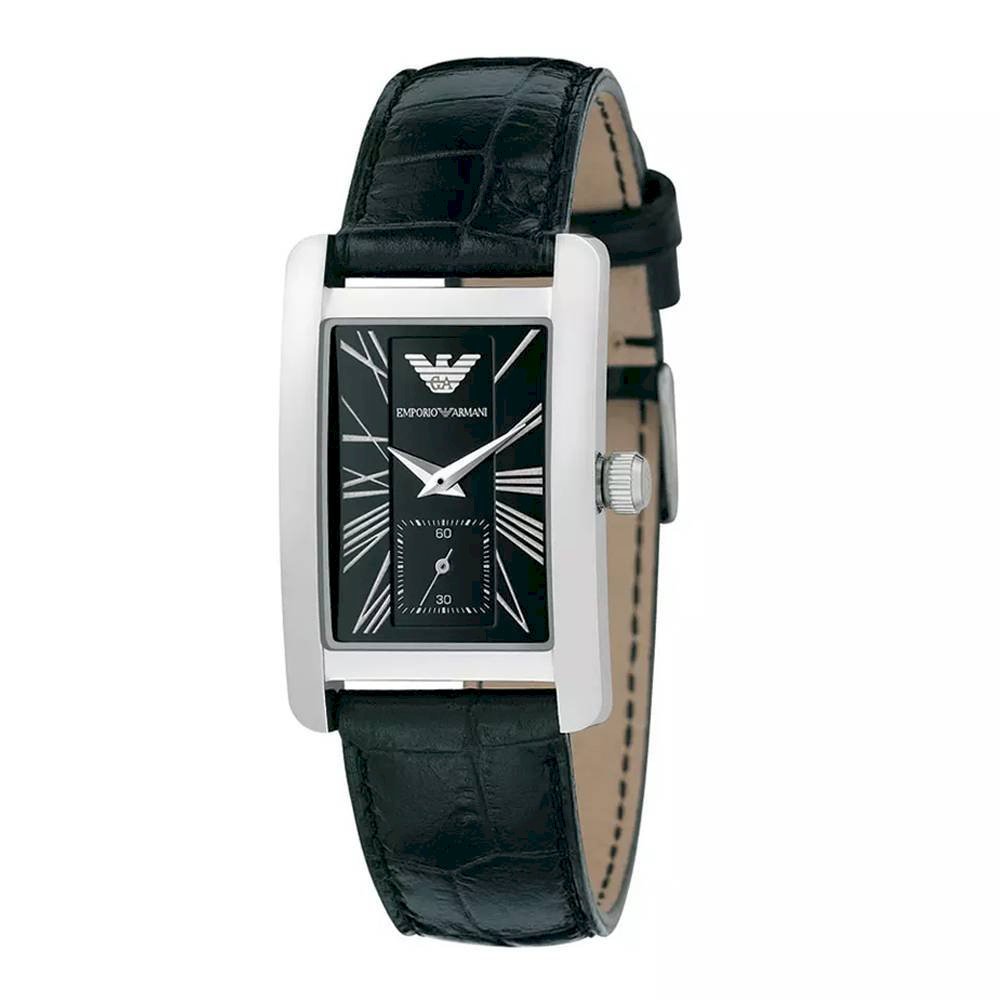 Armani Damenuhr Emporio Armani Lederarmband Herren Emporio Armani