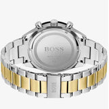 Hugo Boss Santiago Green Dial Two Tone Steel Strap Watch for Men - 1513872