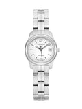 Tissot T Classic PR100 Watch Ladies White Dial Stainless Steel For Women - T049.210.11.017.00