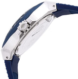 Guess Force White Dial Blue Rubber Strap Watch For Men - W0674G4