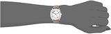 Marc Jacobs Mandy White Dial Light Brown Leather Strap Watch for Women - MJ1563