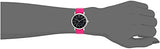 Marc Jacobs Roxy Black Dial Pink Leather Strap Watch for Women - MJ1540