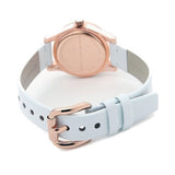 Marc Jacobs Blade White Dial White Leather Strap Watch for Women - MBM1179