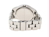 Marc Jacobs Henry White Diamonds Dial Silver Stainless Steel Strap Watch for Women - MBM3044