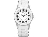 Marc Jacobs Perry White Dial White Stainless Steel Strap Watch for Women - MBM2533