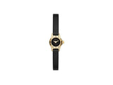 Marc Jacobs Blade Black Dial Black Leather Strap Watch for Women - MBM1345