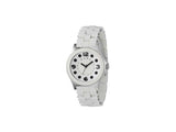 Marc Jacobs Perry White Dial White Stainless Steel Strap Watch for Women - MBM2533