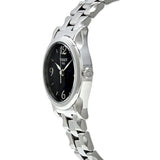 Tissot T Wave Black Dial Two Tone Steel Strap Watch For Women - T023.210.11.056.00