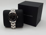 Marc Jacobs Blade Black Dial Silver Stainless Steel Watch for Women - MBM3058