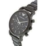 Emporio Armani Luigi Chronograph Black Dial Black Stainless Steel Watch For Men - AR1895