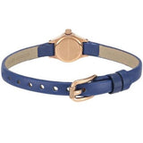 Marc Jacobs Blade Blue Dial Blue Leather Strap Watch for Women - MBM8641