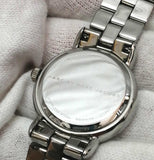 Marc Jacobs Marc Silver Dial Silver Steel Strap Watch for Women - MBM3173