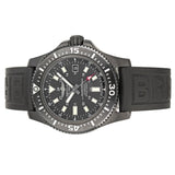 Breitling Superocean 44mm Special Volcano Black Dial Black Rubber Strap Watch for Men - M17393131B1S1