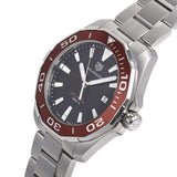 Tag Heuer Aquaracer 43mm Black Dial Silver Steel Strap Watch for Men - WAY101B.BA0746