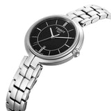 Tissot T Trend Flamingo Black Dial Stainless Steel Watch For Women - T094.210.11.051.00