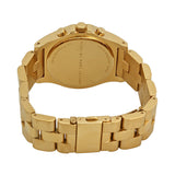 Marc Jacobs Blade Gold Dial Gold Stainless Steel Strap Watch for Women - MBM3101