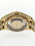 Marc Jacobs Henry Gold Dial Stainless Steel Strap Watch for Women - MBM3292