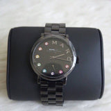 Marc Jacobs Baker Black Dial Black Stainless Steel Strap Watch for Women - MBM3425