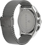 Maserati Traguardo Chronograph Black Dial Mesh Bracelet Watch For Men - R8873612006