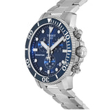 Tissot Seastar 1000 Chronograph Blue Dial Silver Steel Strap Watch For Men - T120.417.11.041.00