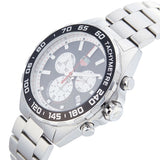 Tag Heuer Formula 1 Chronograph Black Dial Silver Steel Strap Watch for Men - CAZ101E.BA0842