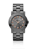 Marc Jacobs Rock Crystal Black Stainless Steel Strap Watch for Women - MBM8596