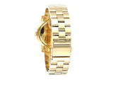 Marc Jacobs Amy Glitz Black Dial Gold Stainless Steel Strap Watch for Women - MBM3334