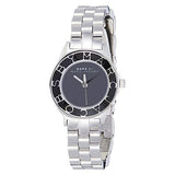 Marc Jacobs Blade Black Dial Silver Stainless Steel Strap Watch for Women - MBM3059