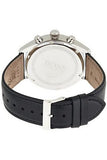 Hugo Boss Corporal Black Dial Black Leather Strap Watch for Men - 1513638