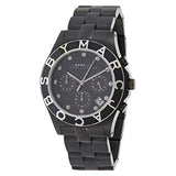 Marc Jacobs Blade Black Dial Black Stainless Steel Strap Watch for Women - MBM3083