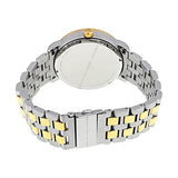 Marc Jacobs Fergus Silver Dial Two Tone Stainless Steel Watch for Women - MBM3426