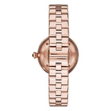 Emporio Armani Arianna Black Dial Rose Gold Stainless Steel Watch For Women - AR11197