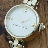 Marc Jacobs Courtney Mother of Pearl Dial Silver Stainless Steel Strap Watch for Women - MJ3459