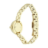 Marc Jacobs Courtney White Dial Gold Stainless Steel Strap Watch for Women - MJ3457