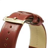 Marc Jacobs Fergus Green Dial Brown Leather Strap Watch for Men - MBM5077