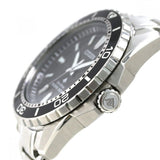 Citizen Promaster Diver Chronograph Black Dial Silver Steel Strap Watch For Men - BN0190-82E