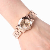 Marc Jacobs Amy Rose Gold Dial Rose Gold Stainless Steel Strap Watch for Women - MBM3219