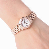 Marc Jacobs Amy White Dial Rose Gold Stainless Steel Strap Watch for Women - MBM3227