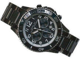 Marc Jacobs Rock Chronograph Limited Edition Anthracite Dial Black Stainless Steel Strap Watch for Women - MBM5025