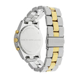 Marc Jacobs Henry Silver Dial Two Tone Stainless Steel Strap Watch for Women - MBM3197