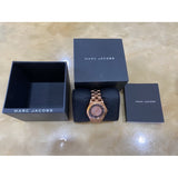 Marc Jacobs Henry Rose Gold Dial Stainless Steel Strap Watch for Women - MBM3293