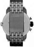 Diesel Little Daddy Dual Time Chronograph Grey Dial Stainless Steel Strap Watch For Men - DZ7263